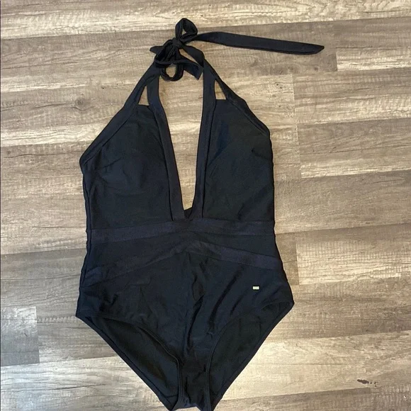 Ted Baker London Ralinda Triangle Cut Out Swimsuit Size 4 Women - Picture 2 of 5